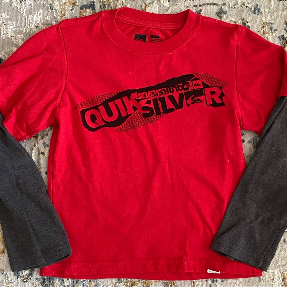 Boys size 4 Quicksilver shirt